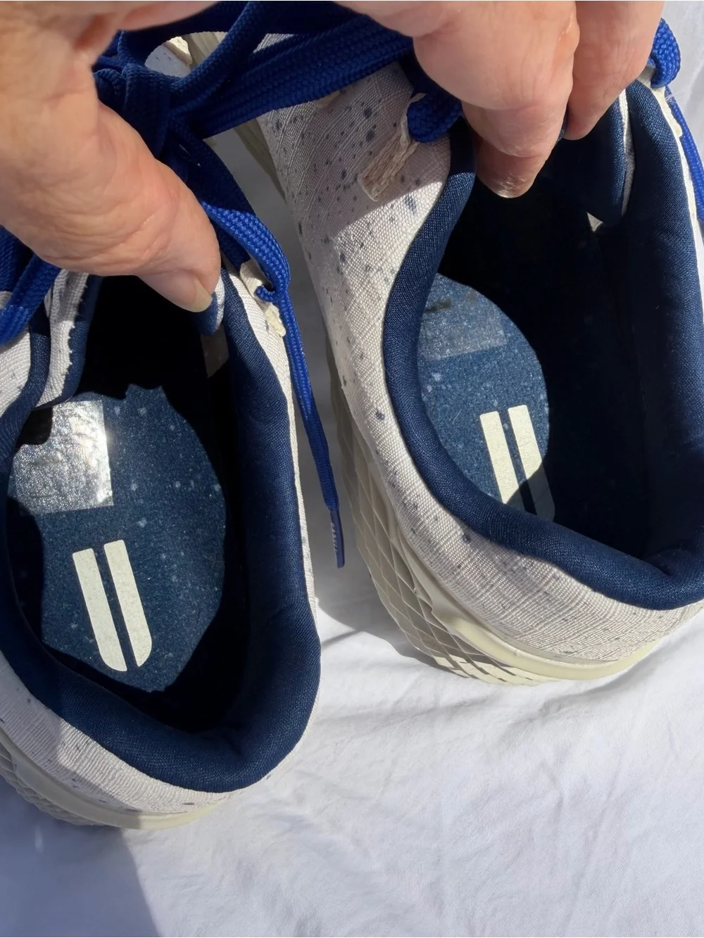 New NOBULL Allday 365 Ripstop Sneakers Size 11 with Blue Laces